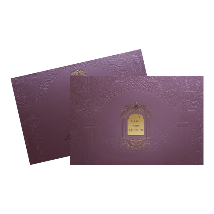 Light Pink Wedding Card