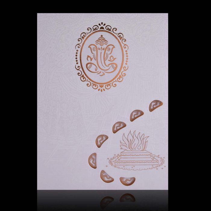 Grey Invitation Card