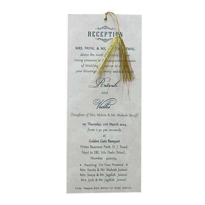 Invitation Card - KRCS6451
