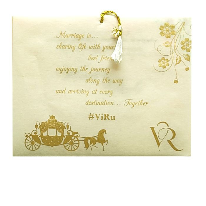 Pale Green Tracing Sheet Invitation