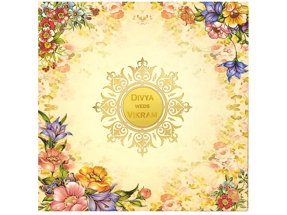 5516 mercury offset padded cream np flower card
