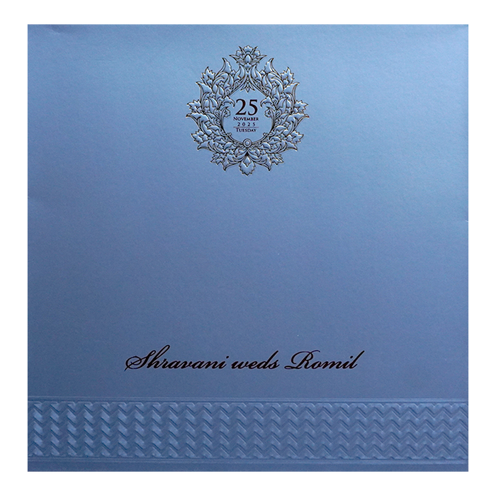 Light Pink Floral Marriage Card