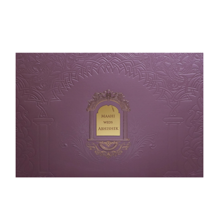 Light Pink Wedding Card