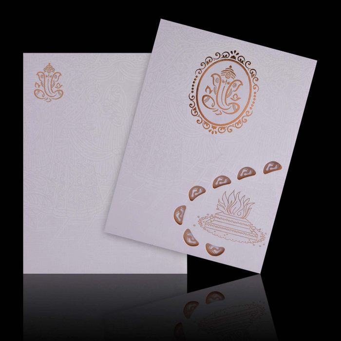 Grey Invitation Card