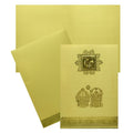 Gold Balaji Padmavathi Invitation Card