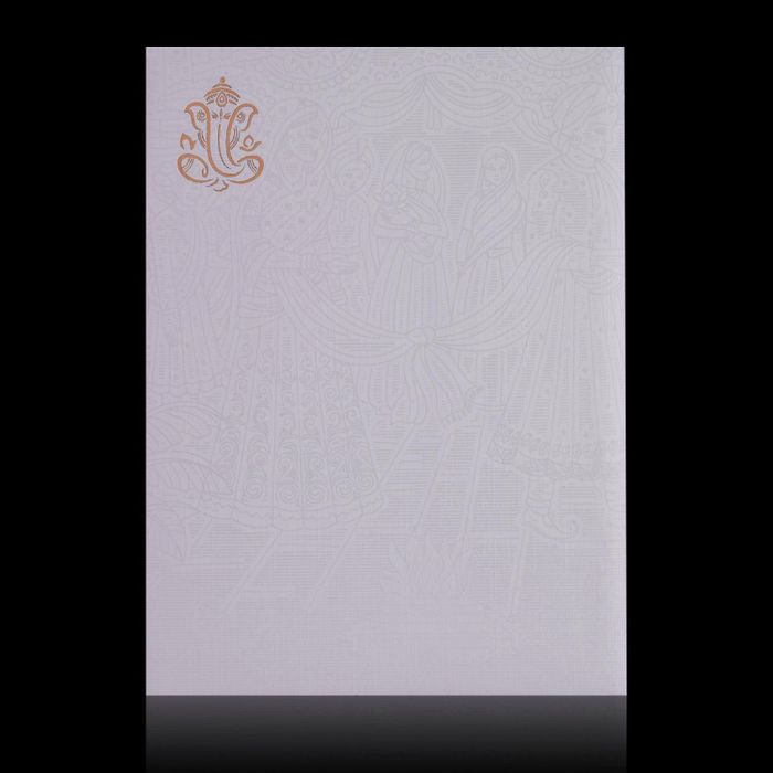 Grey Invitation Card