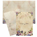 Pink Floral Invitation Card