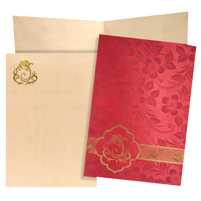 Rayol Red Invitation Card
