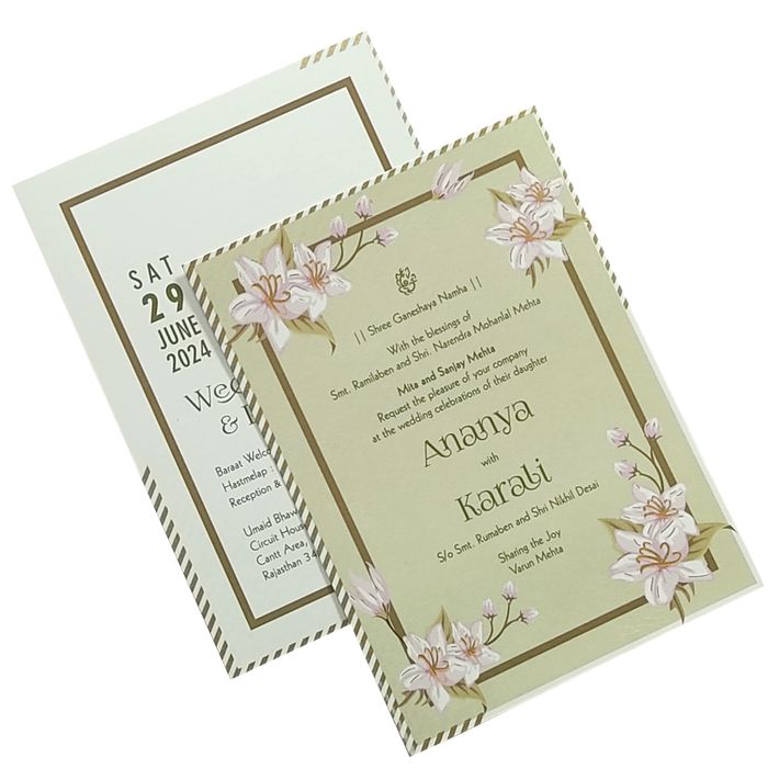 Invitation Card - KBJ18660