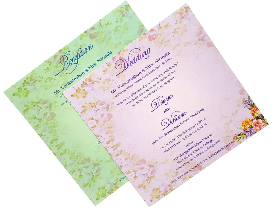 5516 mercury offset padded cream np flower card
