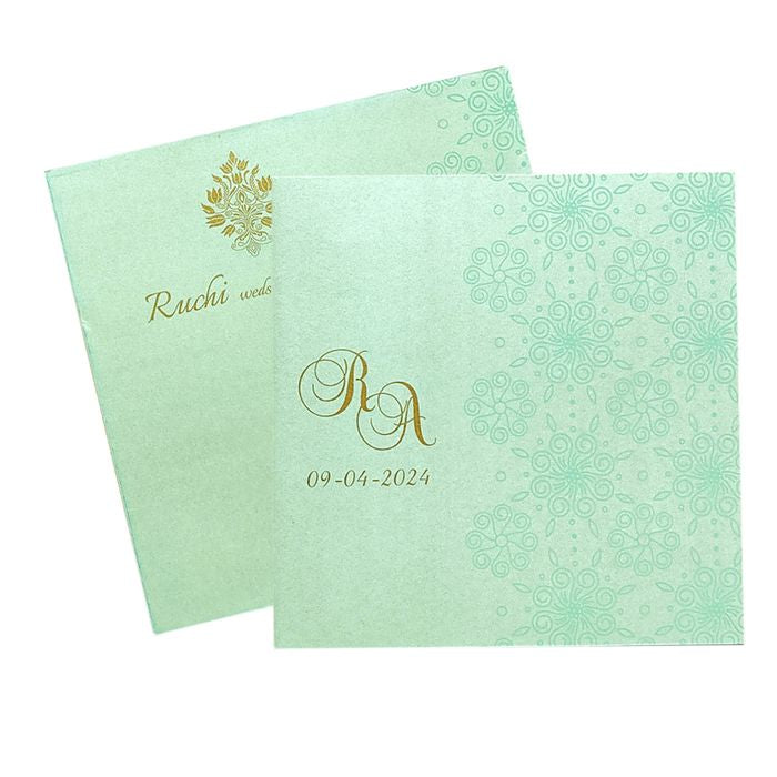 Pastel Blue Design Invitation