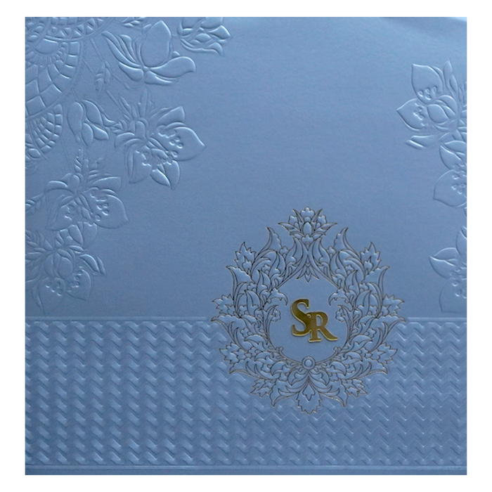 Light Pink Floral Marriage Card
