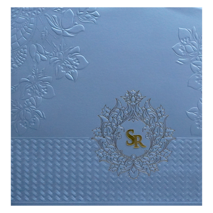 Light Pink Floral Marriage Card