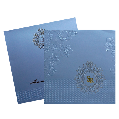 Light Pink Floral Marriage Card