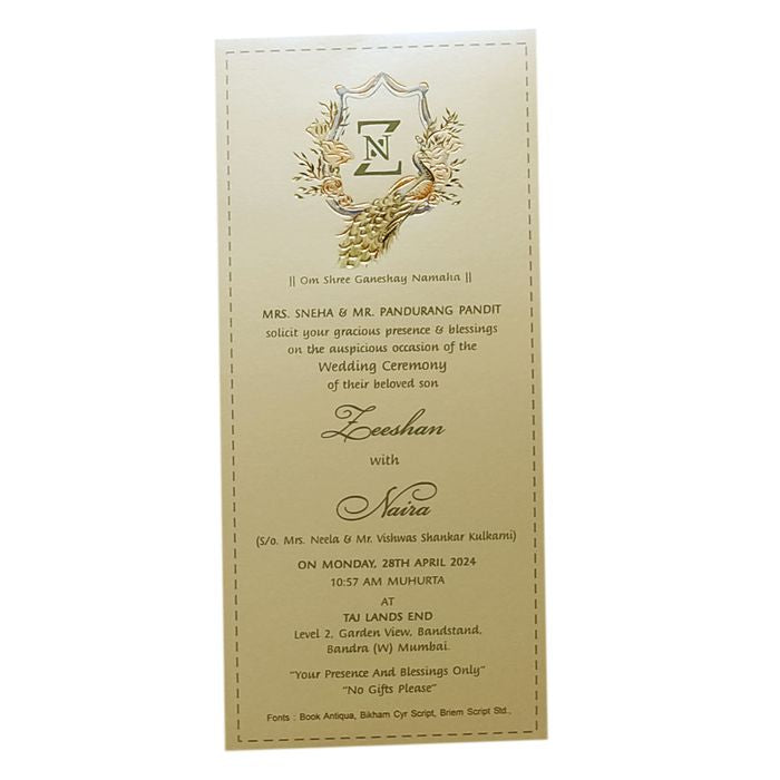 Invitation Card - KRCS6282