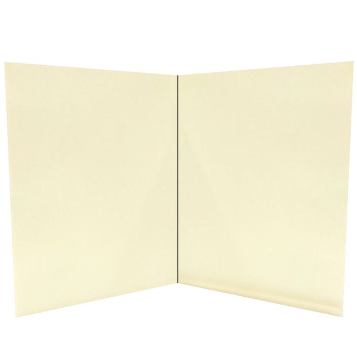 Alluring Cream Shading With Embossed Bloom Subject Wedding Card - KNK3612