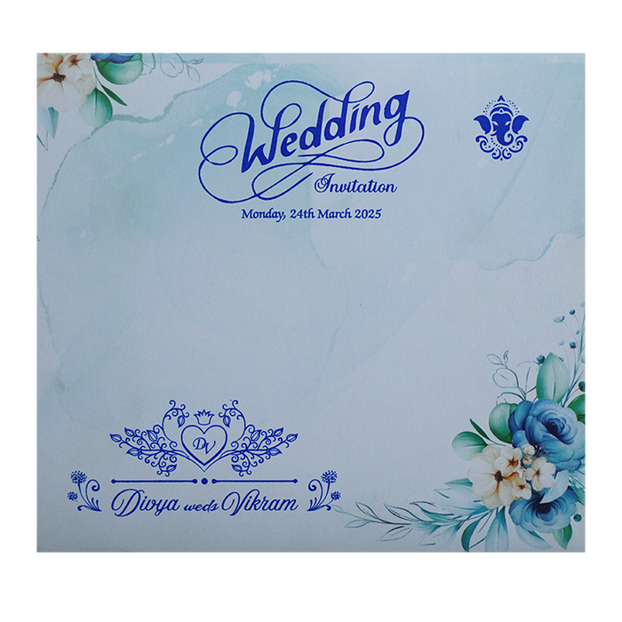 Pastel Floral Invitation Card
