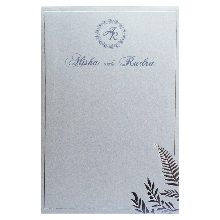 Grey Petal Single Card