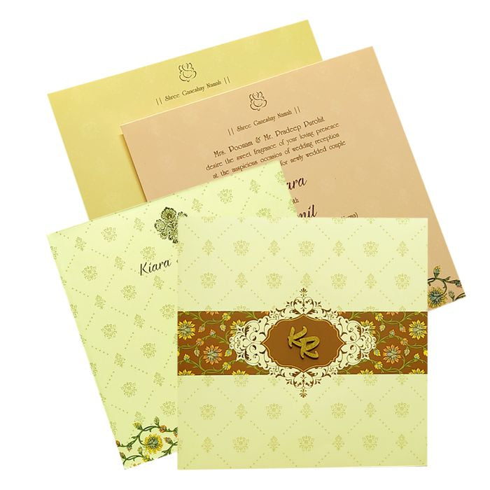 Light Olive Green Invitation