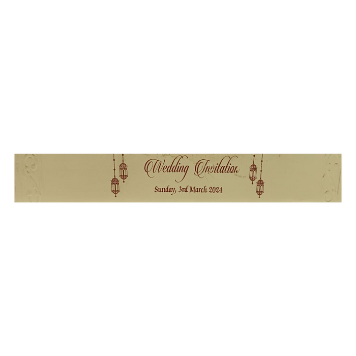 Dark Forest Green Scroll Card