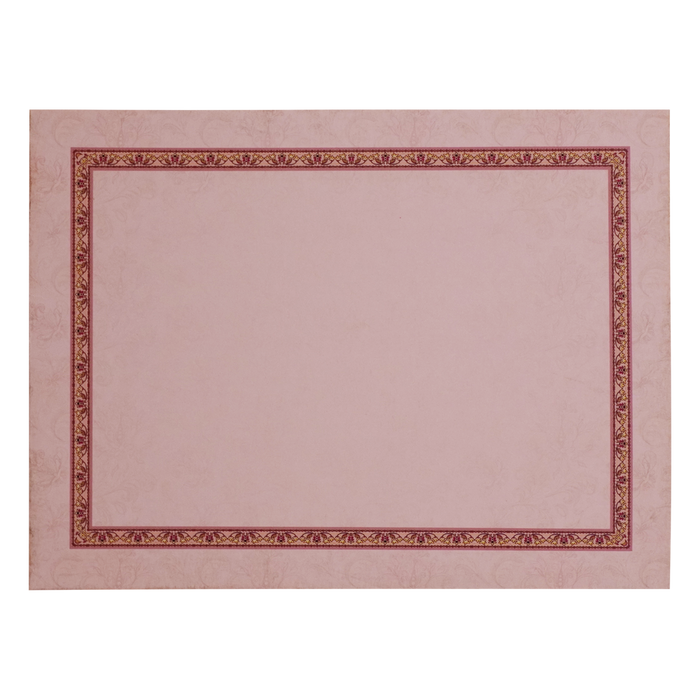 Pink Pattern Designs Wedding Invitation Card