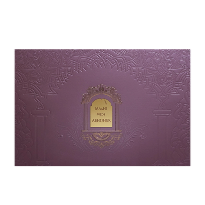 Light Pink Wedding Card